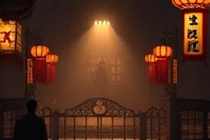 纪录剧灯下长谈封面，深夜书房台灯与两杯渐凉的热茶