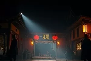 生活剧半日茶馆封面,午后茶馆里的方桌与盖碗